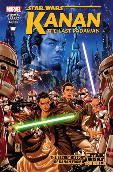 Обложка комикса Кейнан (Star Wars: Kanan), 2015–2016.