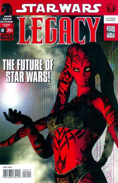 Обложка комикса Наследие (Star Wars: Legacy), 2006–2010.