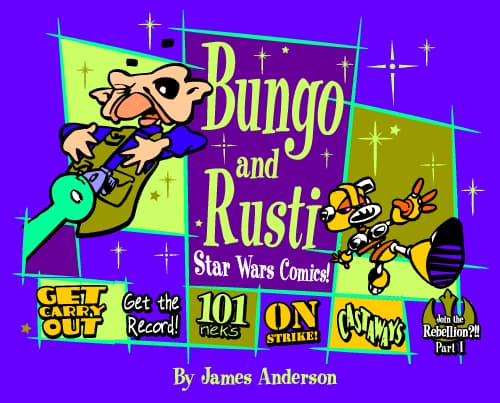Обложка комикса Bungo n' Rusti, 1996.