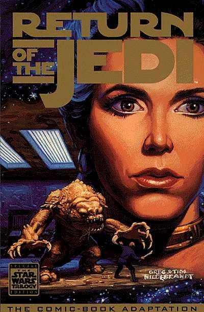 Обложка комикса Классические "Звёздные войны": Возвращение джедая (Classic Star Wars: Return of the Jedi), Dark Horse Comics, 1994.