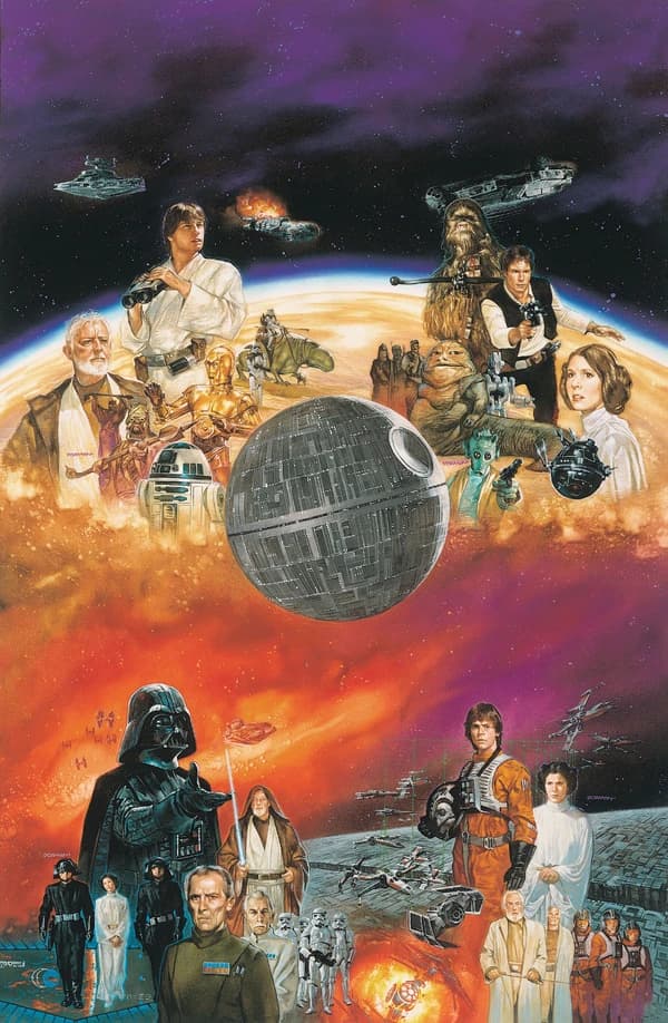 Обложка комикса A New Hope - The Special Edition (Star Wars: A New Hope - The Special Edition), Dark Horse Comics, 1997.