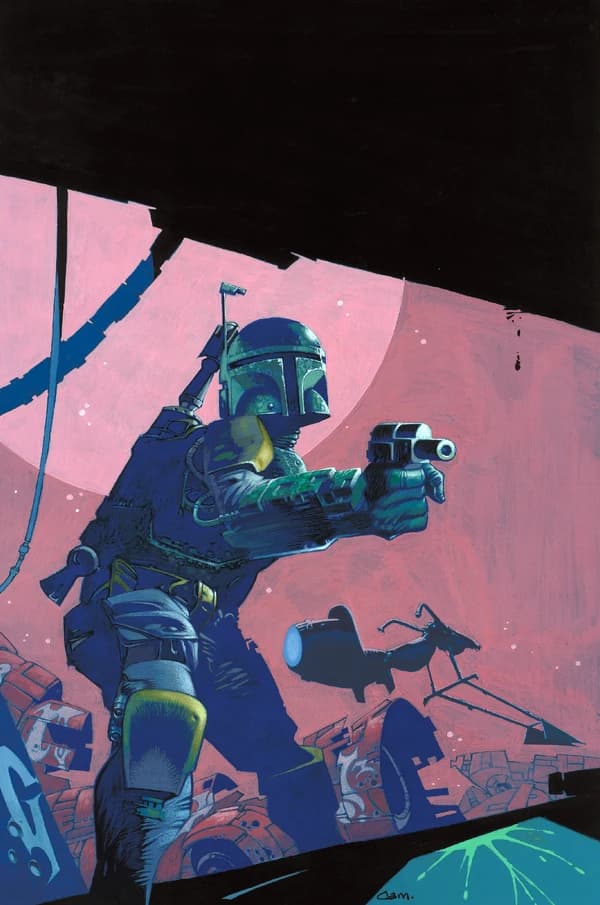 Обложка комикса Боба Фетт (Star Wars: Boba Fett), Dark Horse Comics, 1995–2006.