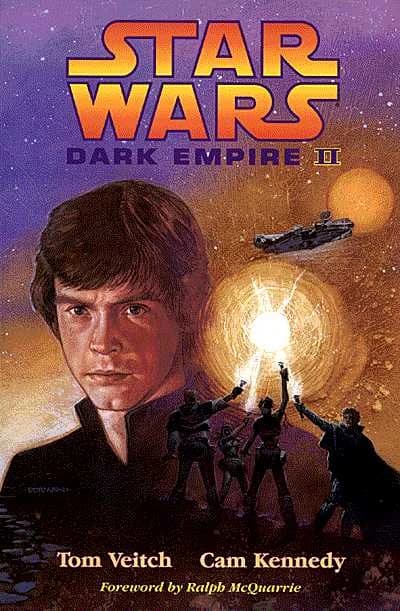 Обложка комикса Тёмная империя II (Star Wars: Dark Empire II), Dark Horse Comics, 1994–1995.