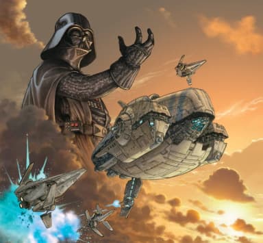 Обложка комикса Тёмные времена (Star Wars: Dark Times), 2006–2013.