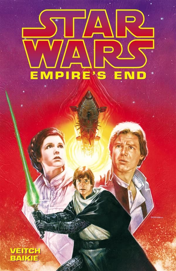 Обложка комикса Конец Империи (Star Wars: Empire's End), Dark Horse Comics, 1995.