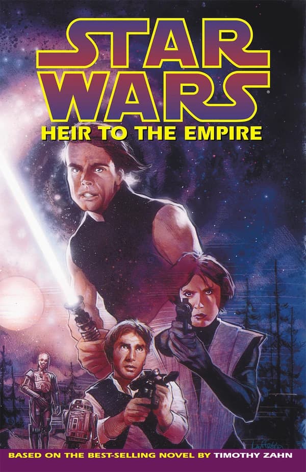 Обложка комикса Наследник Империи (Star Wars: Heir to the Empire), Dark Horse Comics, 1995–1996.