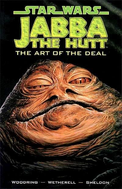 Обложка комикса Jabba the Hutt (Star Wars: Jabba the Hutt), Dark Horse Comics, 1995–1996.
