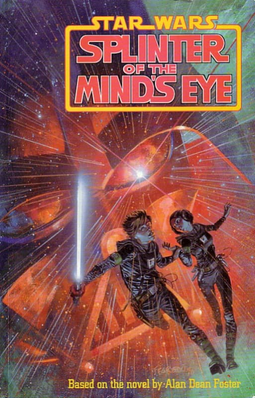 Обложка комикса Осколок кристалла власти (Star Wars: Splinter of the Mind's Eye), Dark Horse Comics, 1995–1996.