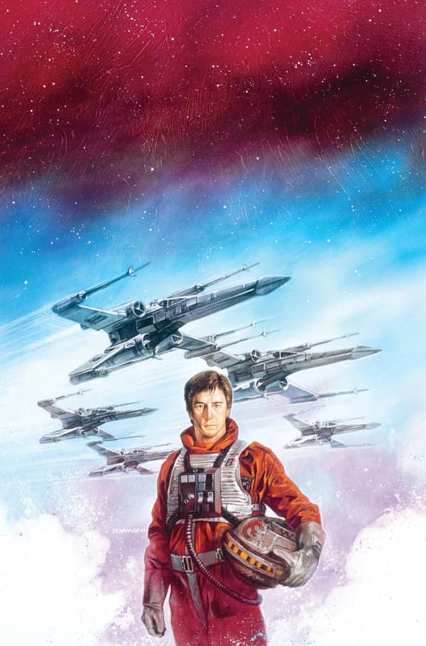 Обложка комикса X-wing: Разбойная эскадрилья (Star Wars: X-Wing Rogue Squadron), Dark Horse Comics, 1995–1998.