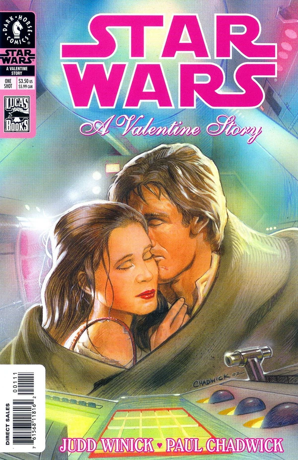 Обложка комикса A Valentine Story.