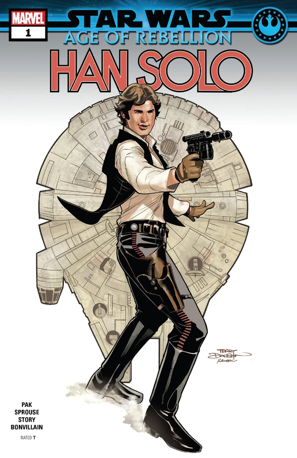 Обложка выпуска #1 Age of Rebellion - Han Solo 1, 1 май 2019.