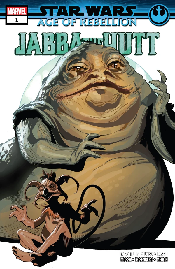 Обложка выпуска #1 Age of Rebellion - Jabba the Hutt 1, 22 май 2019.