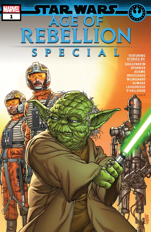 Обложка выпуска #1 Age of Rebellion Special 1, 17 апр 2019.