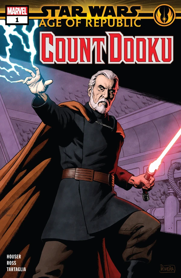Обложка выпуска #1 Age of Republic - Count Dooku 1, 13 фев 2019.