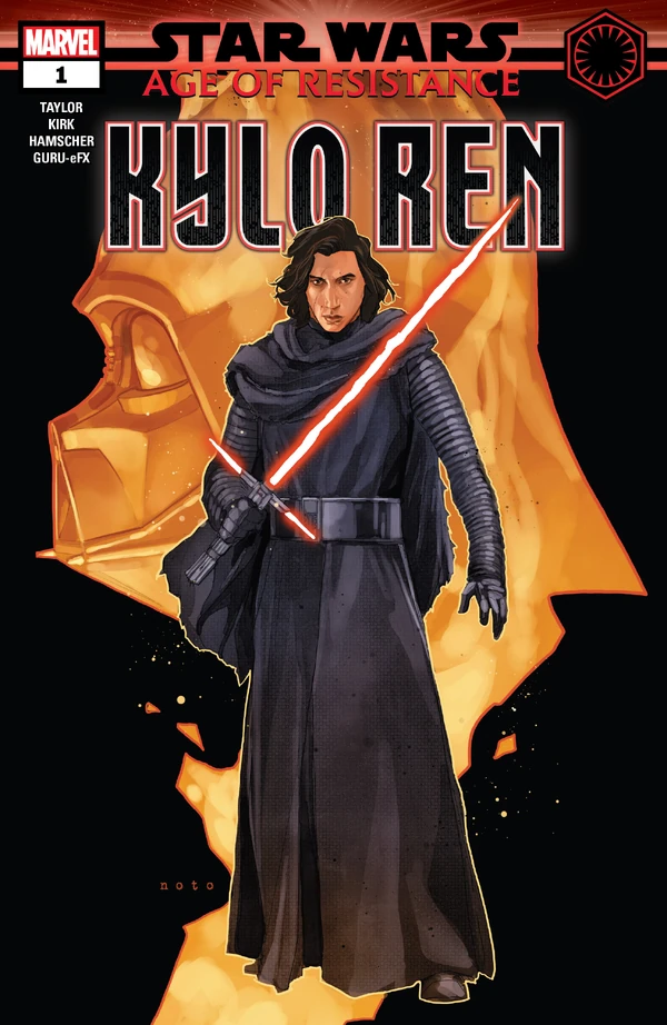 Обложка выпуска #1 Age of Resistance - Kylo Ren 1, 25 сен 2019.