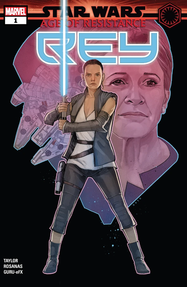 Обложка выпуска #1 Age of Resistance - Rey 1, 18 сен 2019.