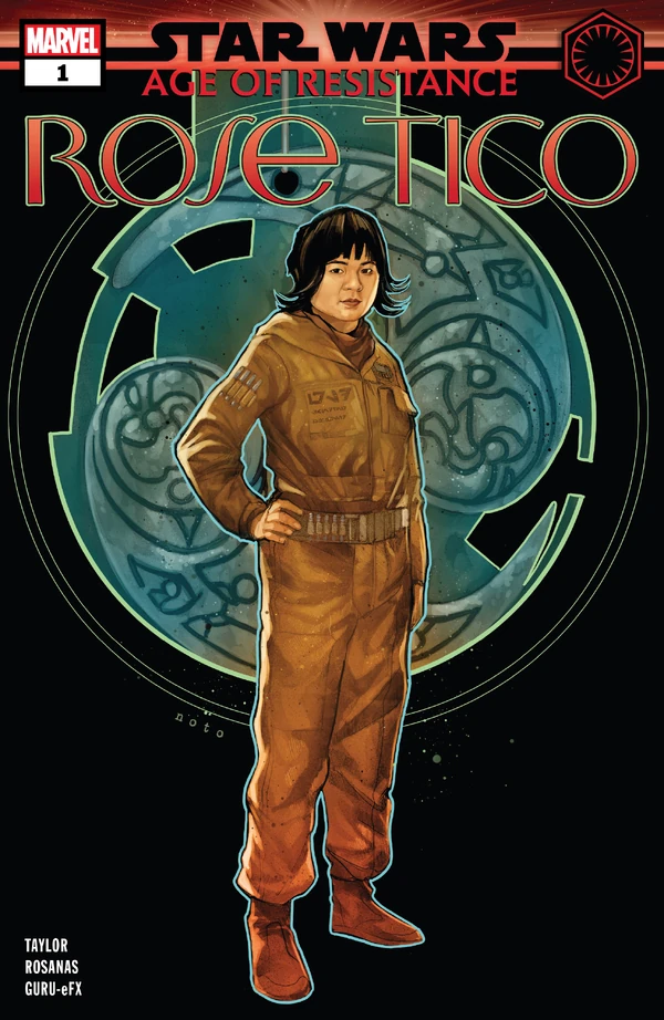 Обложка выпуска #1 Age of Resistance - Rose Tico 1, 18 сен 2019.