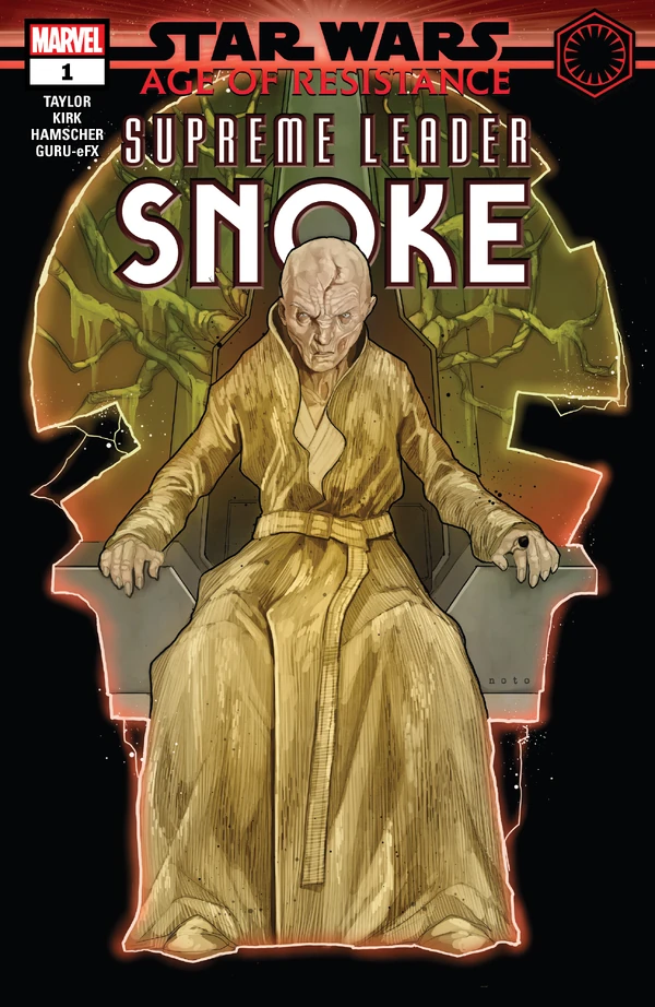 Обложка выпуска #1 Age of Resistance - Supreme Leader Snoke 1, 11 сен 2019.