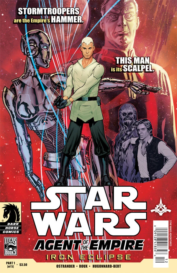Обложка выпуска #1 Agent of the Empire – Iron Eclipse 1, 14 дек 2011.