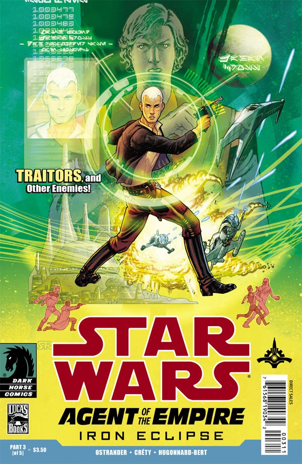 Обложка выпуска #3 Agent of the Empire – Iron Eclipse 3, 8 фев 2012.