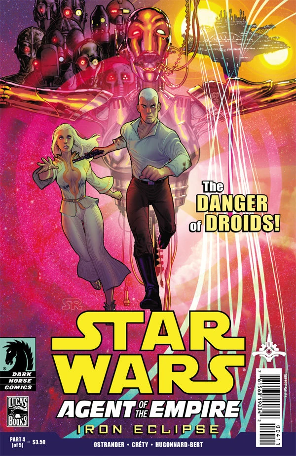 Обложка выпуска #4 Agent of the Empire – Iron Eclipse 4, 14 мар 2012.