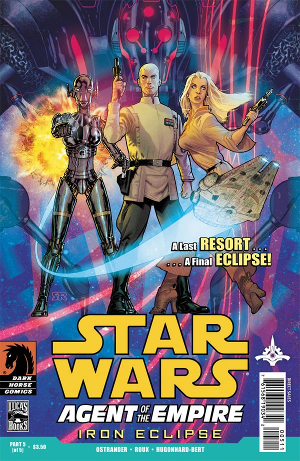 Обложка выпуска #5 Agent of the Empire – Iron Eclipse 5, 11 апр 2012.