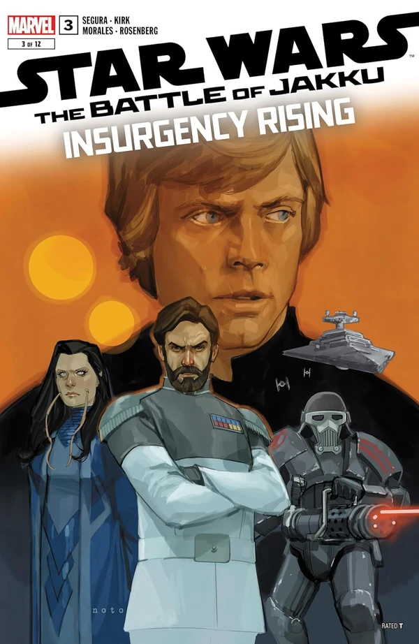 Обложка выпуска #3 Battle of Jakku — Insurgency Rising 3, 30 окт 2024.