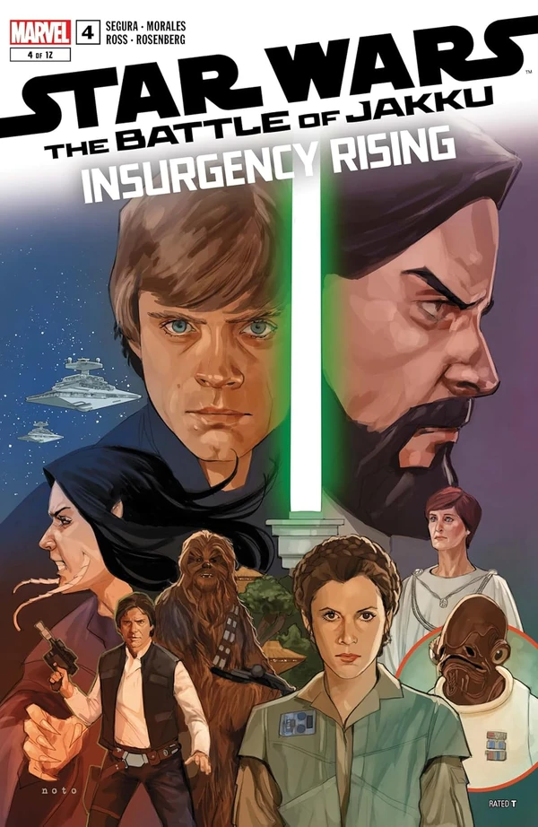 Обложка выпуска #4 Battle of Jakku — Insurgency Rising 4, 6 ноя 2024.
