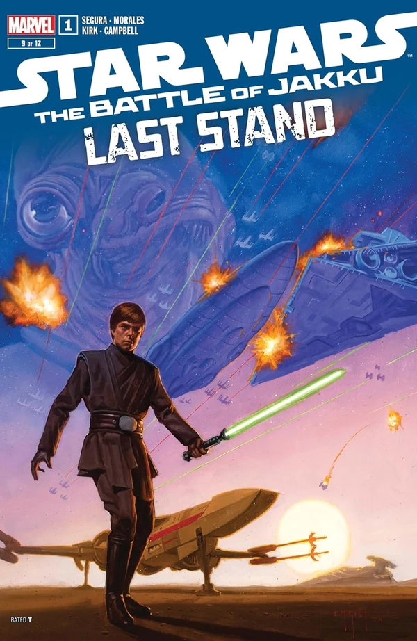 Обложка выпуска #1 Battle of Jakku — Last Stand 1, 25 дек 2024.