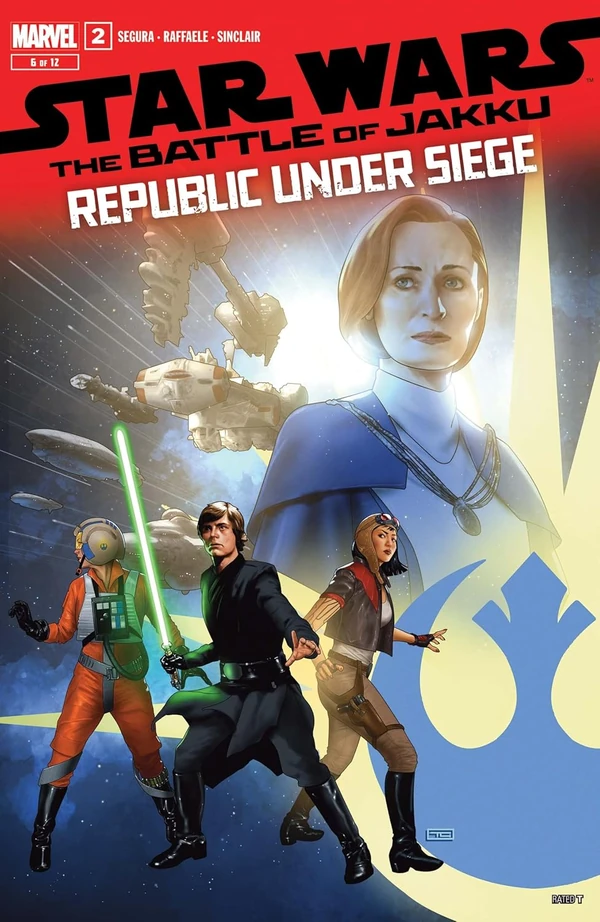 Обложка выпуска #2 Battle of Jakku — Republic Under Siege 2, 27 ноя 2024.