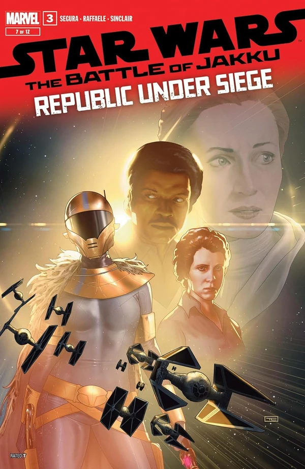 Обложка выпуска #3 Battle of Jakku — Republic Under Siege 3, 4 дек 2024.