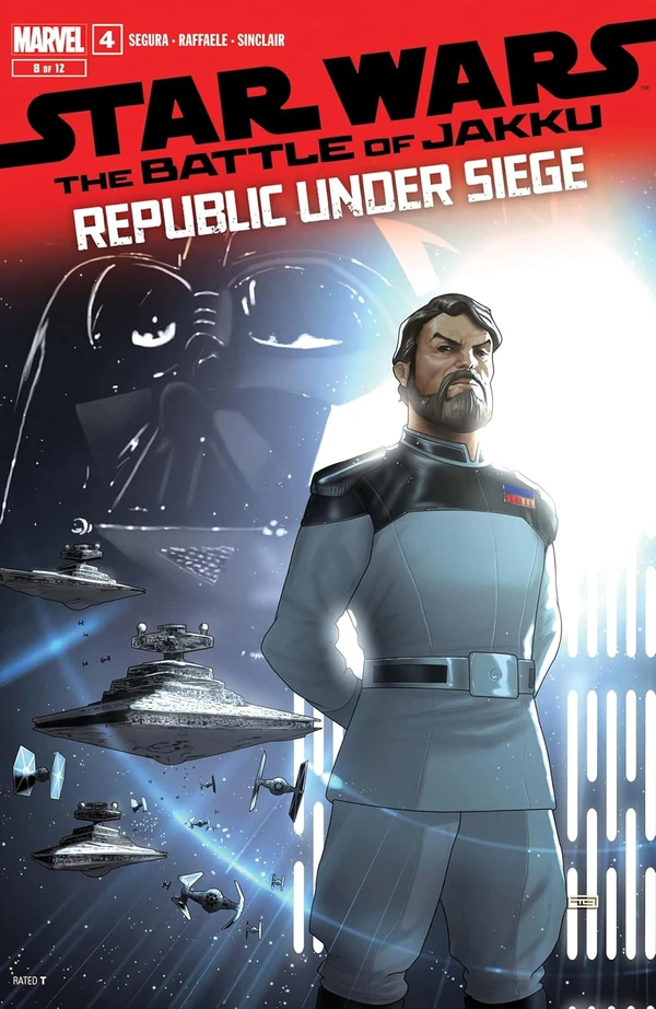 Обложка выпуска #4 Battle of Jakku — Republic Under Siege 4, 11 дек 2024.