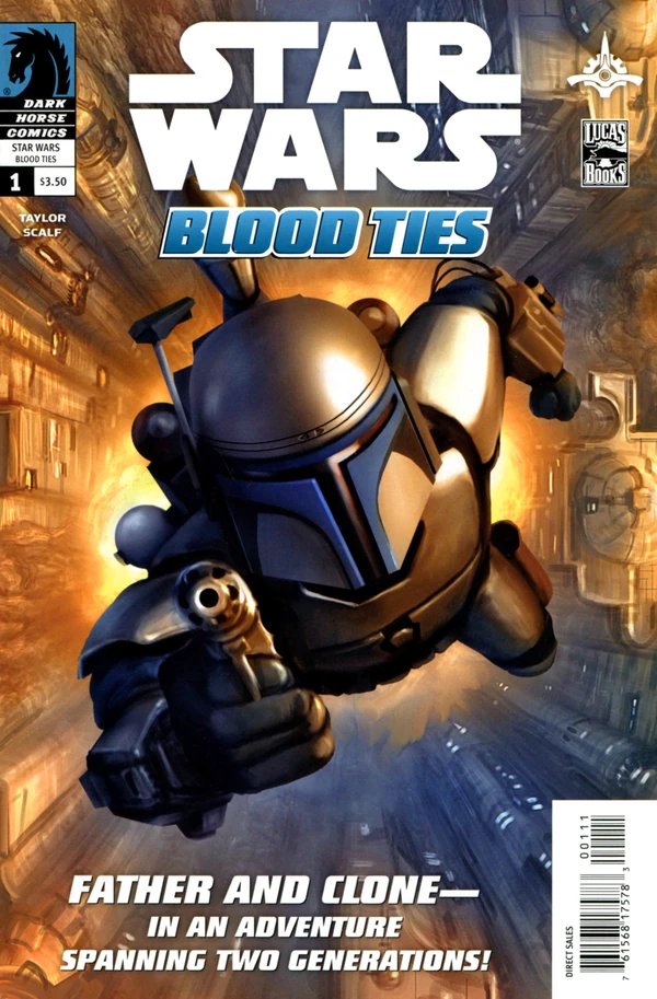 Обложка выпуска #1 Blood Ties 1, 25 авг 2010.