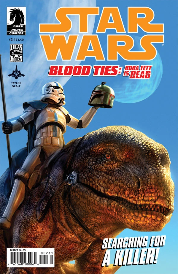 Обложка выпуска #4 Blood Ties: Boba Fett is Dead 2, 30 май 2012.