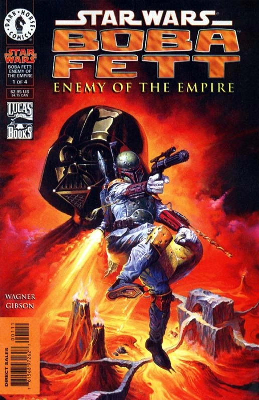 Обложка выпуска #1 Boba Fett: Enemy of the Empire 1, 27 янв 1999.
