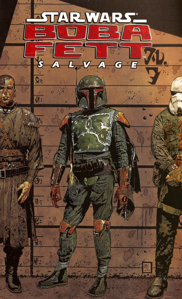 Обложка выпуска #0.5 Boba Fett ½, 1 дек 1997.