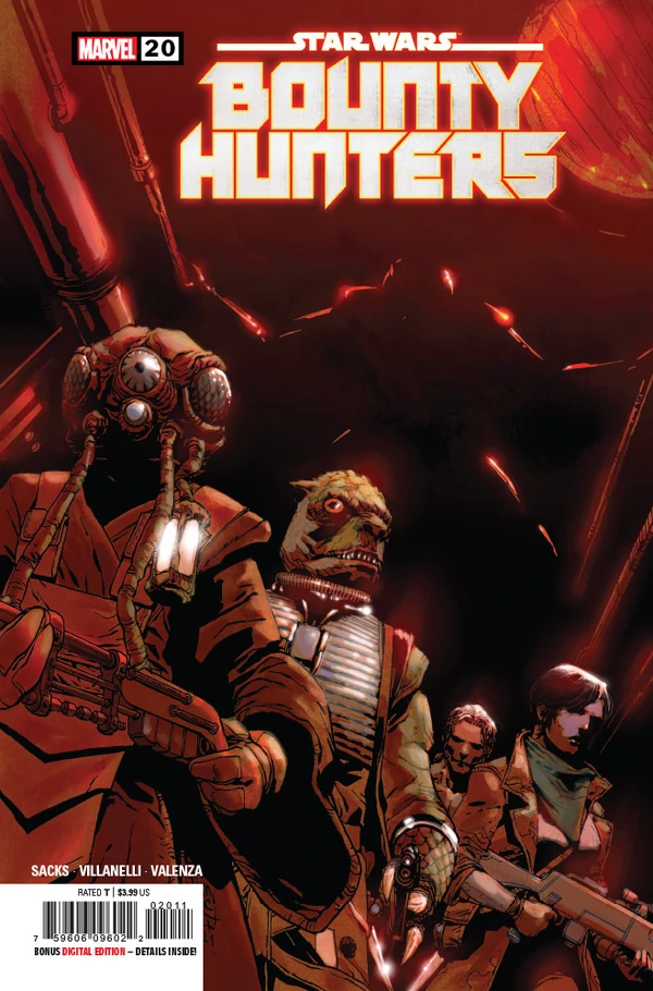 Обложка выпуска #20 Bounty Hunters 20, 12 янв 2022.