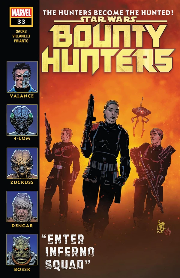 Обложка выпуска #33 Bounty Hunters 33, 12 апр 2023.