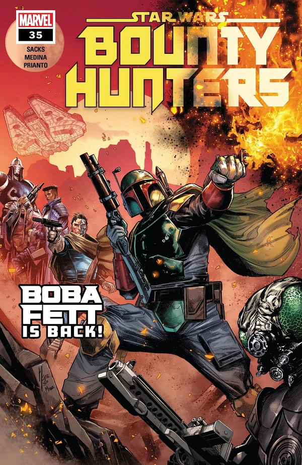 Обложка выпуска #35 Bounty Hunters 35, 21 июн 2023.