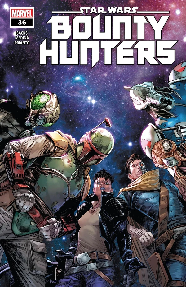 Обложка выпуска #36 Bounty Hunters 36, 12 июл 2023.