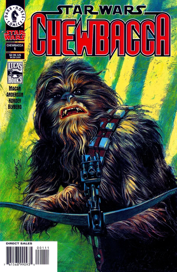 Обложка выпуска #1 Chewbacca 1, 19 янв 2000.