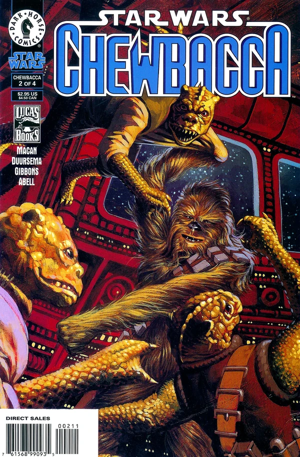 Обложка выпуска #2 Chewbacca 2, 16 фев 2000.