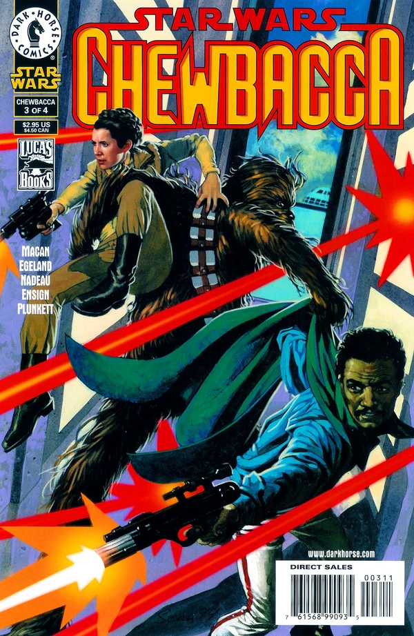 Обложка выпуска #3 Chewbacca 3, 15 мар 2000.