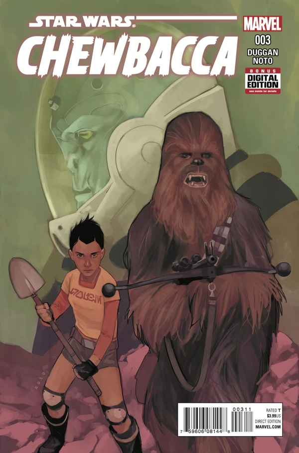 Обложка выпуска #3 Chewbacca 3, 11 ноя 2015.