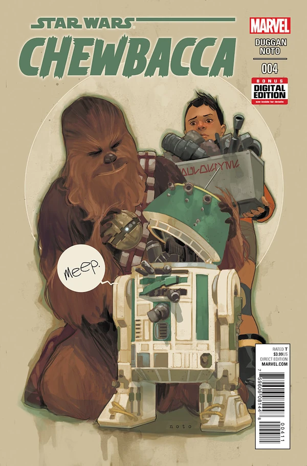 Обложка выпуска #4 Chewbacca 4, 25 ноя 2015.