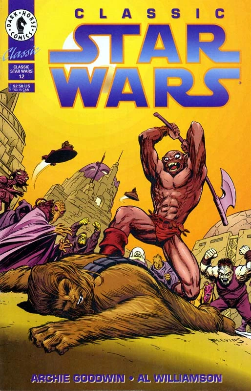 Обложка выпуска #1 Classic Star Wars 12, сен 1993.