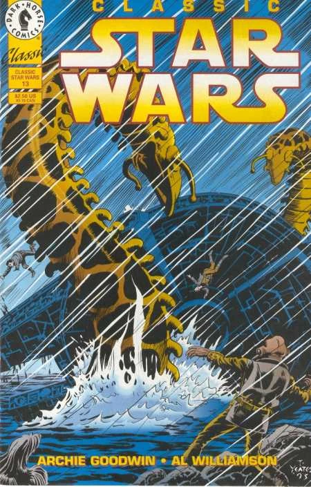 Обложка выпуска #1 Classic Star Wars 13, окт 1993.