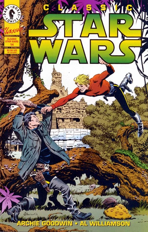 Обложка выпуска #1 Classic Star Wars 14, ноя 1993.