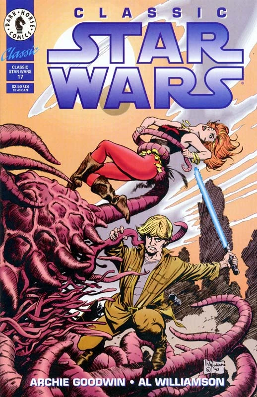Обложка выпуска #1 Classic Star Wars 17, мар 1994.