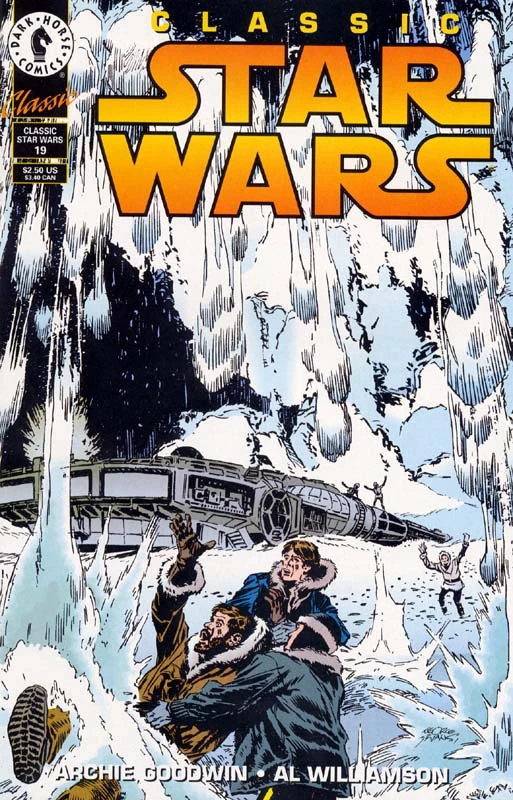 Обложка выпуска #1 Classic Star Wars 19, май 1994.